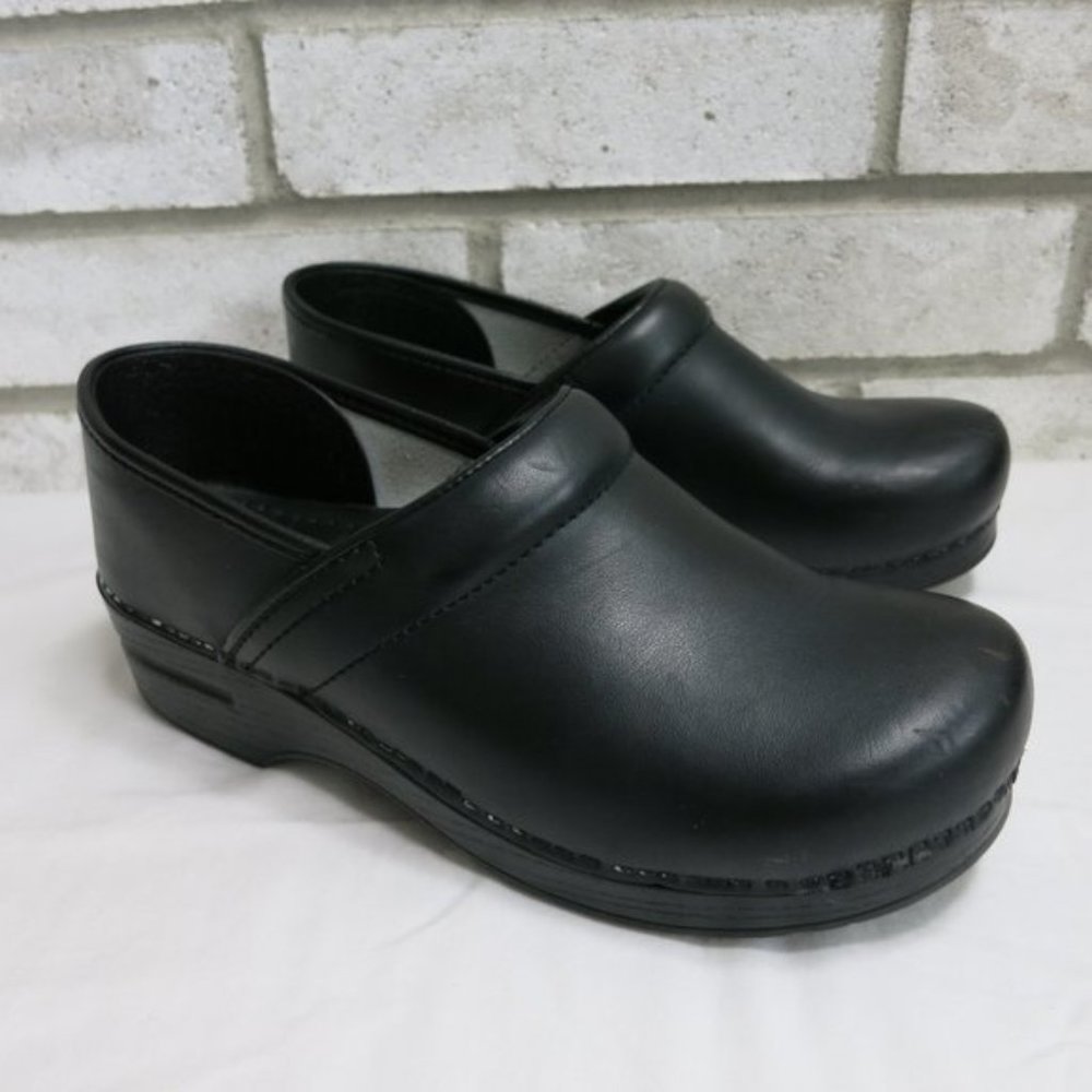 Dansko Leather Dress Clogs Shoes Women's Comfort Footwear Professional Sz 41 - Picture 7 of 7